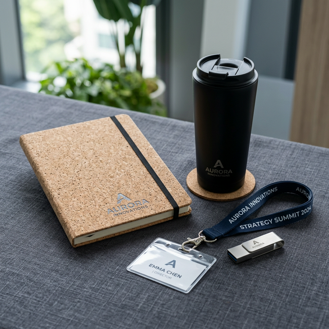 Obsequios corporativos y merchandising